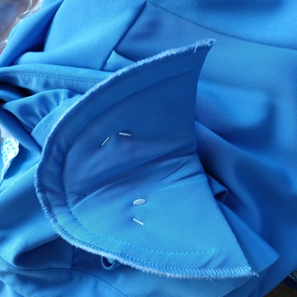 Vintage DaRue for Drapers & Damons Long Sleeve Blouse Padded Shoulder Size 12 - Picture 8 of 8